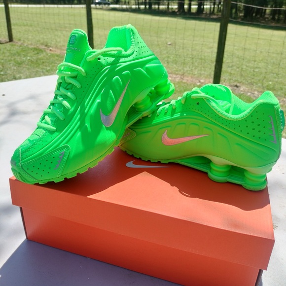 Nike Shoes - Nike Neon Green Athletic Shoes